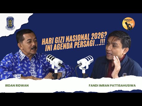 Hari Gizi Nasional 2026?? Ini Agenda PERSAGI Kabupaten Malang!!! | PERSAGI Kabupaten Malang PODCAST Eps. 16